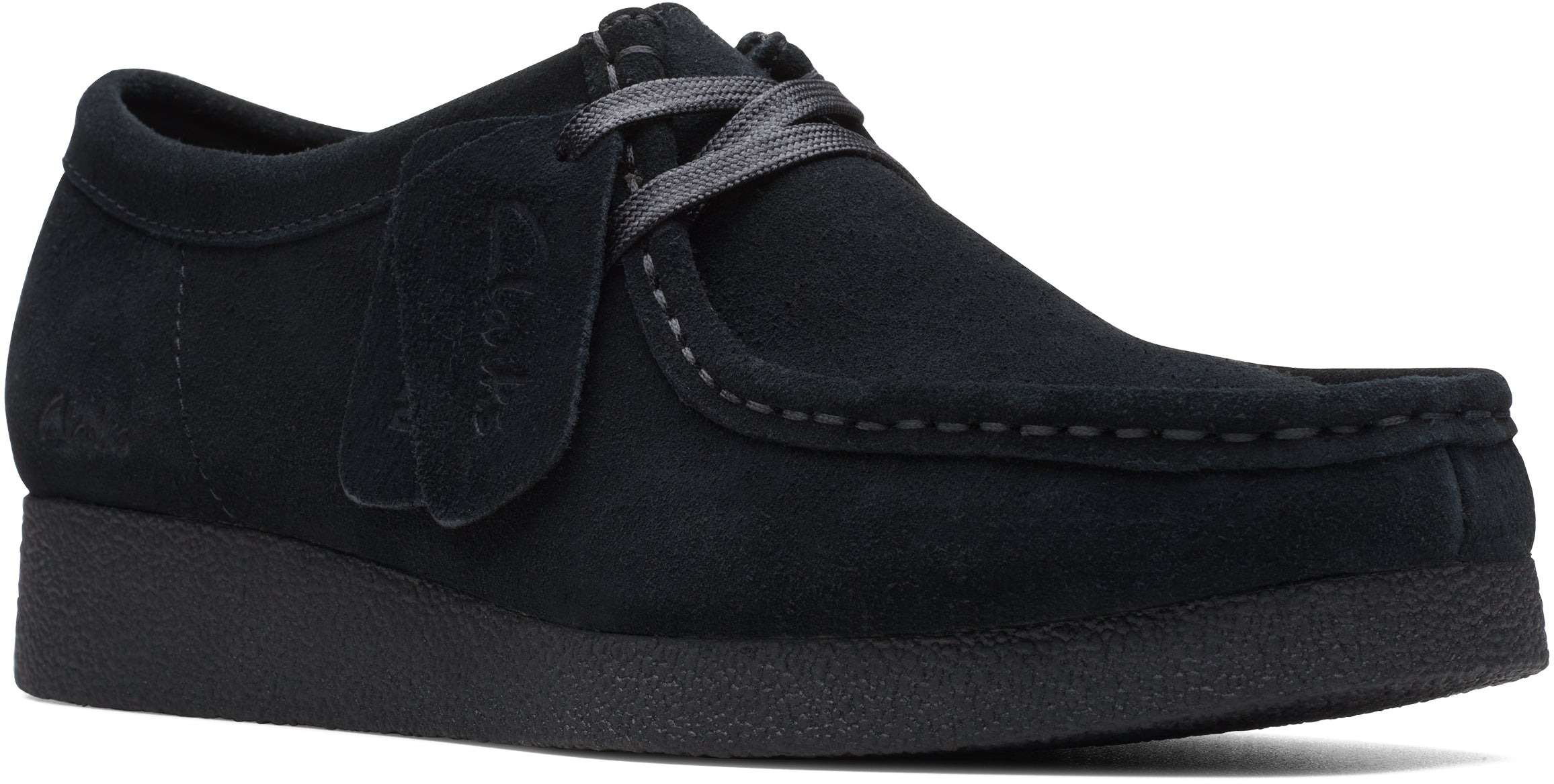Wallabee Evosh ruskind sko - Black Sde